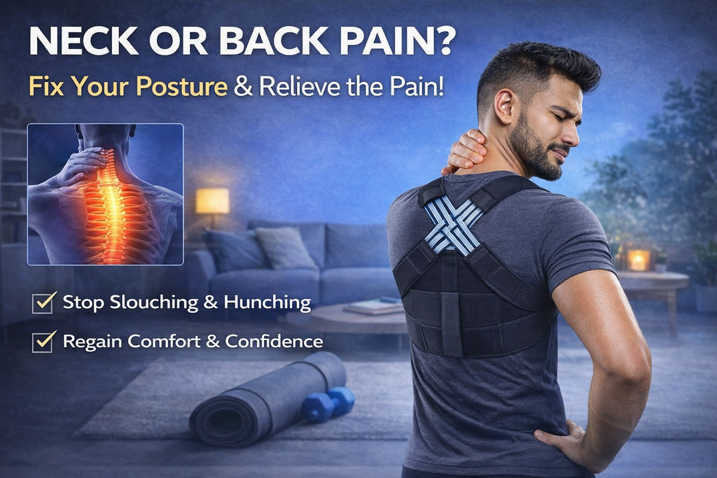 Adjustable Back Posture Corrector/ Slouching Relieve Pain Belt Women Men