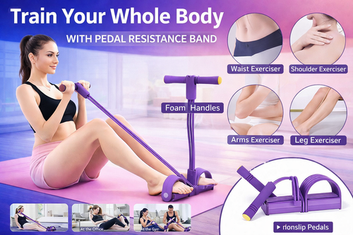 Yoga Pedal Puller Resistance Band Fitness Equipment