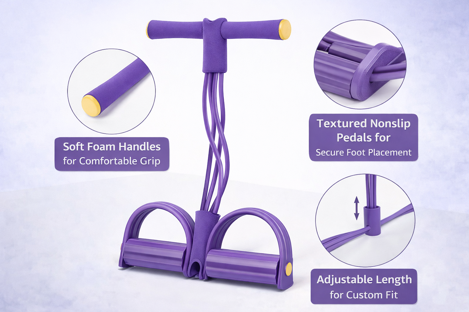 Yoga Pedal Puller Resistance Band Fitness Equipment