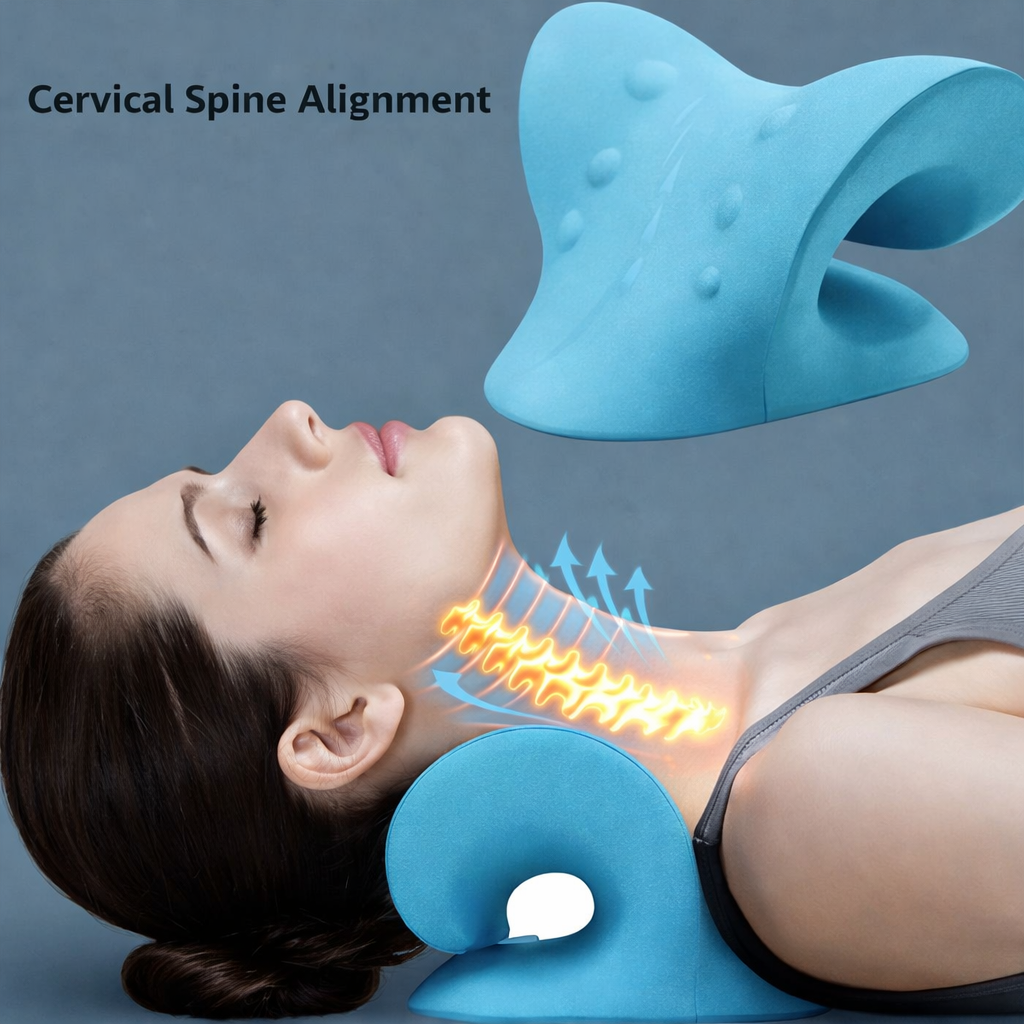 Neck and Shoulder Relaxer For Cervical Spine Alignment